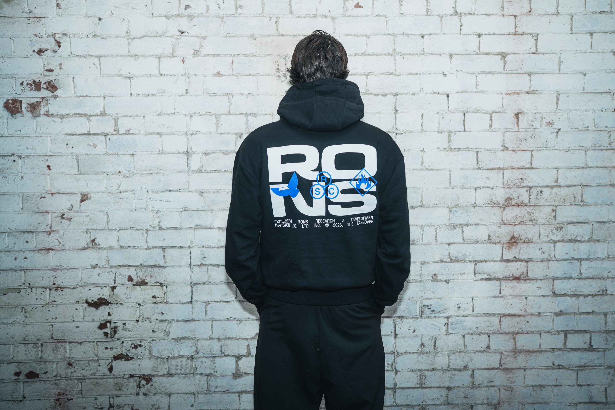 CHEM HOODY BLACK